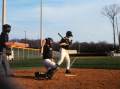 Doug Holt at bat