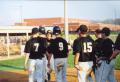 Greetings for Mike Bokman after his homerun