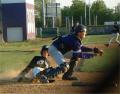 Home plate action