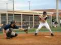 Matt Harvey at bat