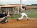 Monty Wells at bat.
