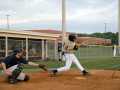 Louis Ullrich hits a double.