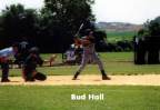 Bud Hall at bat.