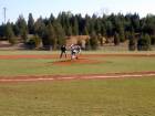 Taylor Rife pitching his fast ball